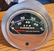 VINTAGE Radeon 8OOO RPM Tacómetro Calibre RATROD CHEVROLET GMC MOPAR FORD
