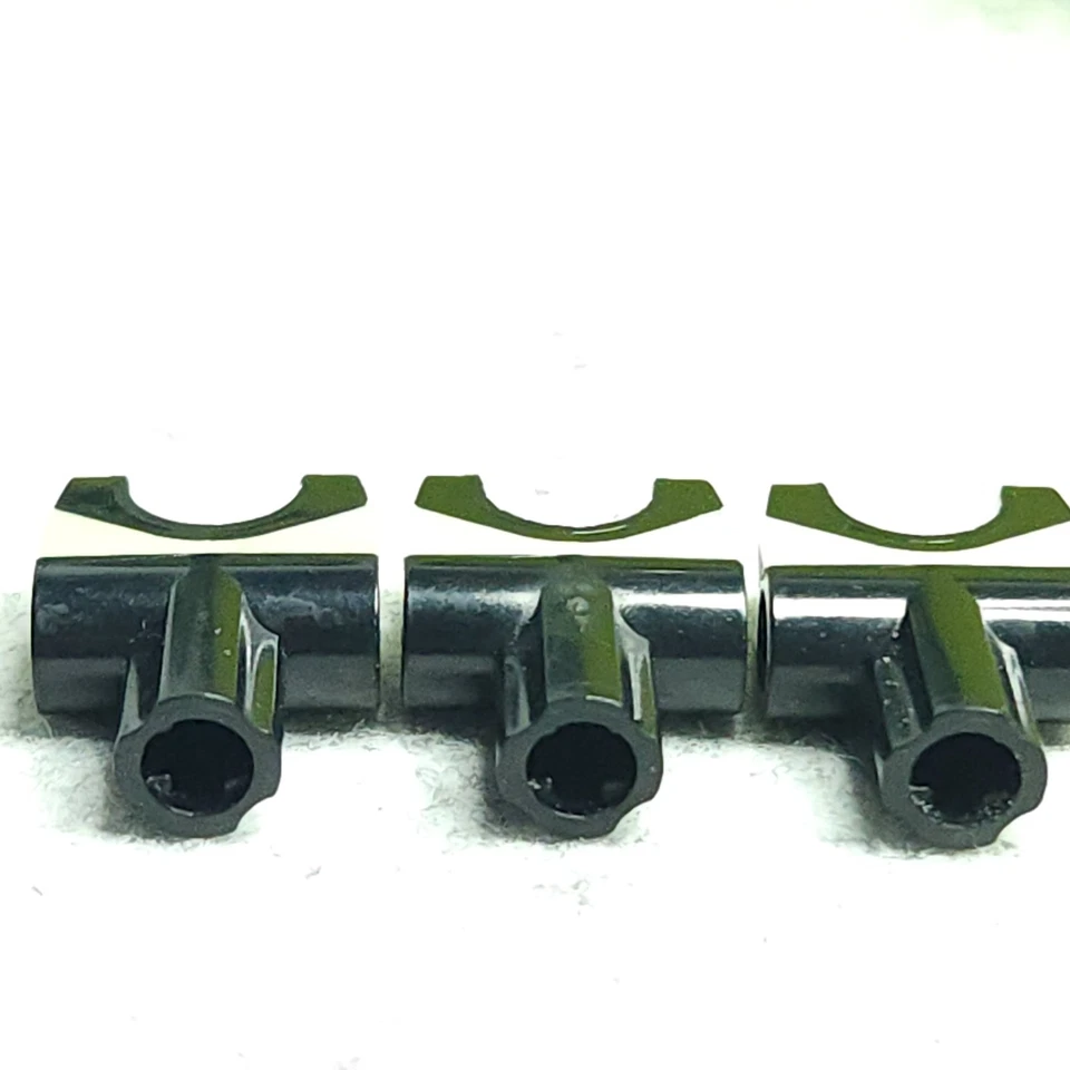 LEGO Technic Axle Connector 2x3 with Rubber Insert x1192px1 Black Qty 3 - Image 3 of 4