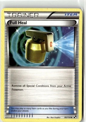 2011 Black & White Base Set Full Heal 95/114