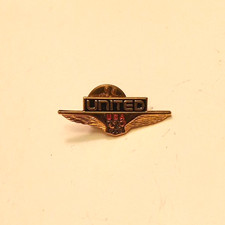 Vintage United Airlines Wngs 1992 Barcelona Olympics USA Lapel Pin Gift Present