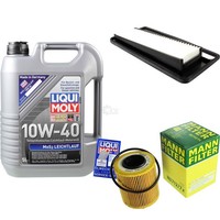 Mann Inspektionspaket Liqui Moly 5L 10W-40 FüR Suzuki Ignis Ii 1.3 Ddis Wagon
