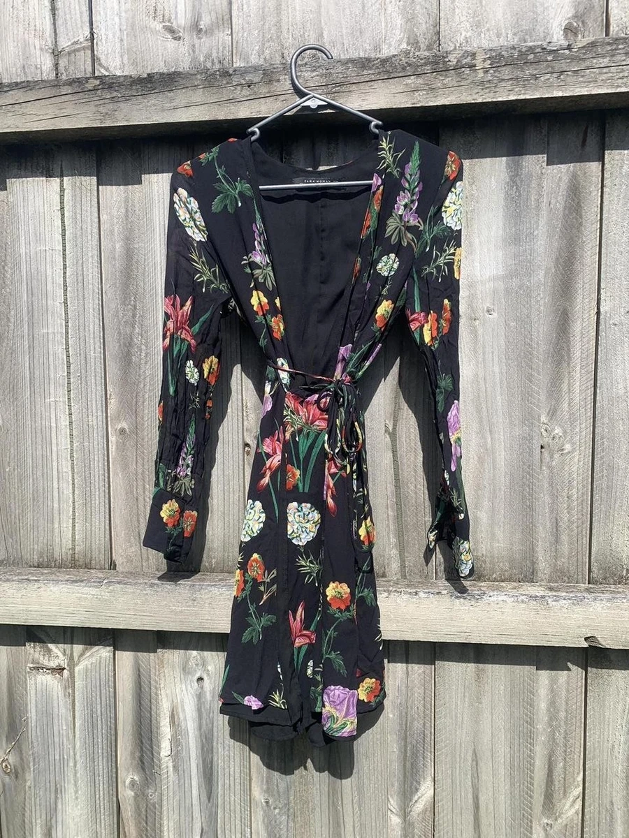 Zara Long Sleeve Floral Dresses for Women for sale | eBay