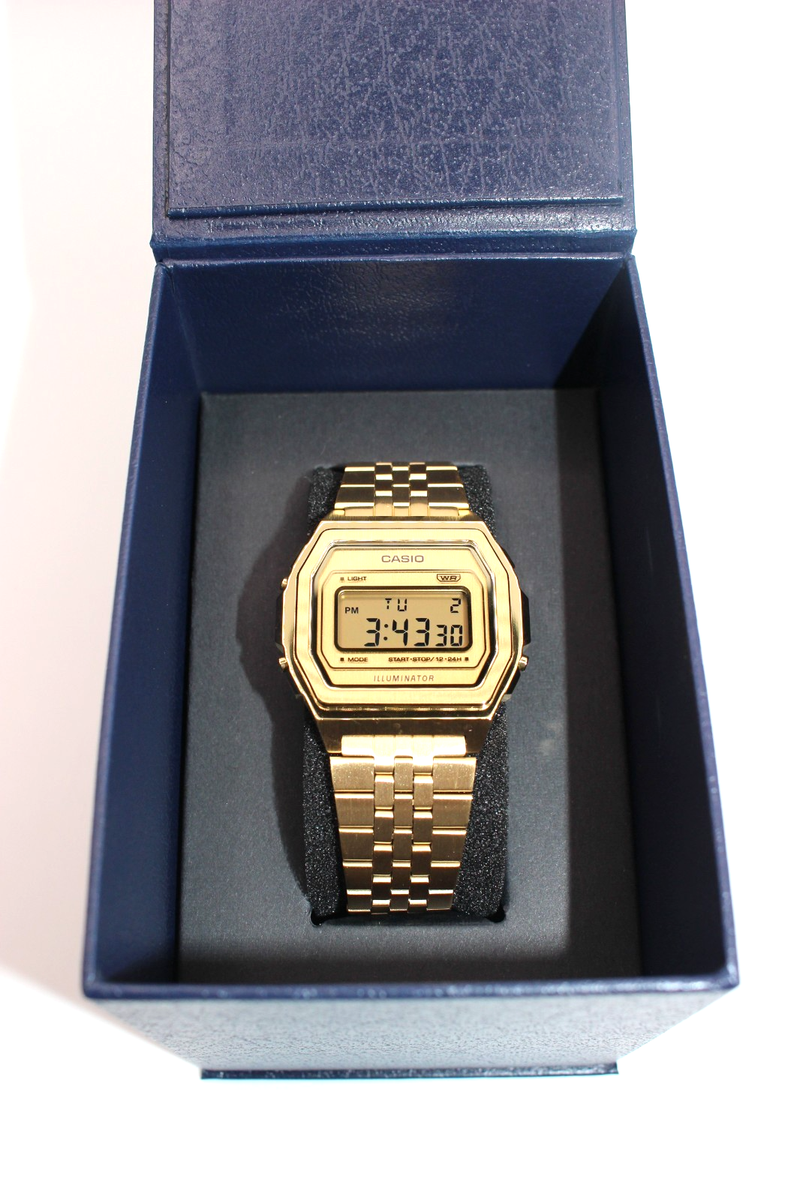 CASIO Classic Premium Series Tic Tac Gold A1000G-9JF Unisex Japan