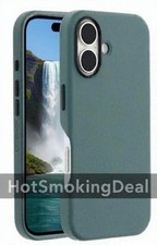 OtterBox iPhone 16 Symmetry Series Cactus Leather, Sagebrush Green