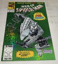 Vintage 1993 Marvel Web Of Spider-Man #100 Giant-Sized Spider-Armor Comic Book