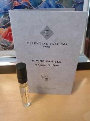 Essential Parfums Divine Vanille Eau De Parfum 2ml/0.06oz Sample Spray New!