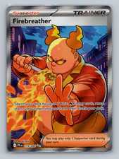 Firebreather 119/094 PFL Pokemon Card EN Holofoil NM Naoki Saito