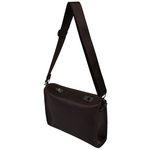 Herren Leder Messenger Aktentasche Laptop Schulter UmhäNgetasche Business H6435