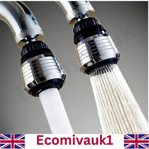 360° Rotate Swivel Water Saving Tap Aerator Diffuser Faucet Nozzle Filter 1PC