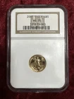 2001 $5 Gold Eagle 1/10 Oz MS70 NGC Brown Label Beautiful Graded Coin