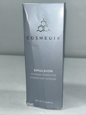 Cosmedix Emulsion Intense Hydrator 2 Oz, New Slightly Damaged Box 
