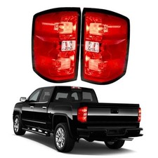 Tail Lights Assembly Compatible with Chevy Silverado 1500 2500HD 2014-2019