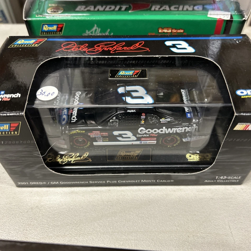 Lot of 3 Revell Nascar 1:43 Diecast Skoal Bandit Earnhardt Corvette Racing New!! - Image 3 of 4