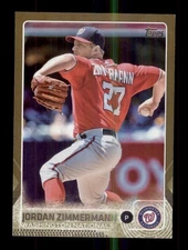 2015 TOPPS GOLD /2015 #38 JORDAN ZIMMERMANN WASHINGTON NATIONALS