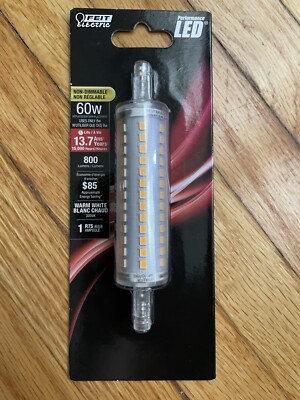Feit R7S R7 LED Bulb Warm White 60 Watt Equivalence 1 pk