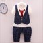 thumbnail 13 - Baby clothes KIDS boy clothes formal suit top&amp;pants outfits gentleman tuxedo