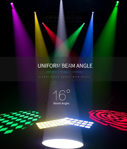 100W LED Beam Moving Head Stage Light RGBW DMX Gobo Spot Disco DJ Party Lighting - Picture 19 of 24