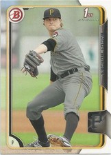 Buddy Borden Pittsburgh 2015 Bowman Prospect Card