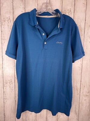 Animo Short Sleeve Equestrian Show Shirt Teal Blue Size I-52 US XL Women's