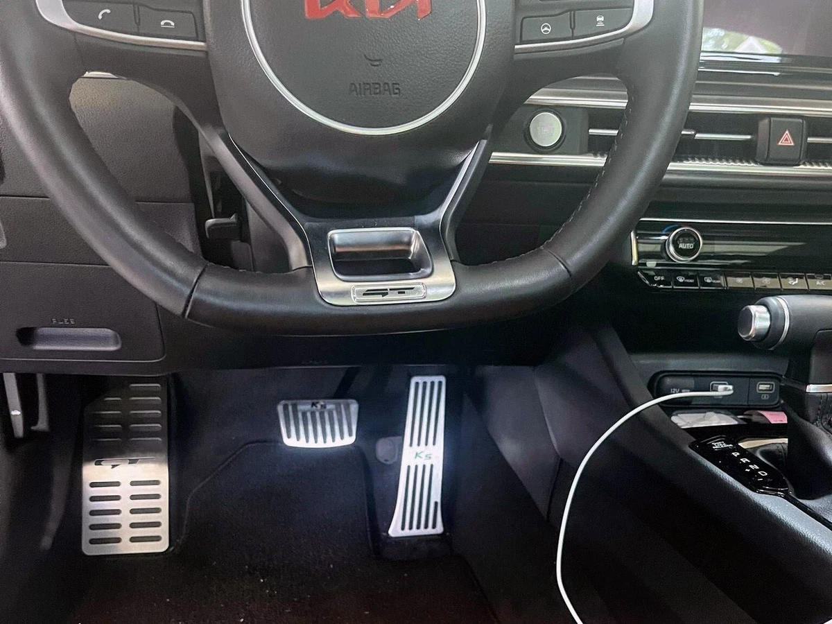 Footrest Dead Pedal for Kia K5 GT GT-Line | Pad Foot Rest Accessories Line LX EX