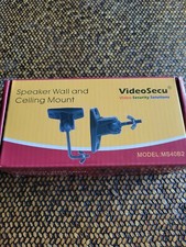 VideoSecu Speaker Wall Ceiling Mount Bracket One Pair for Universal Satellite,