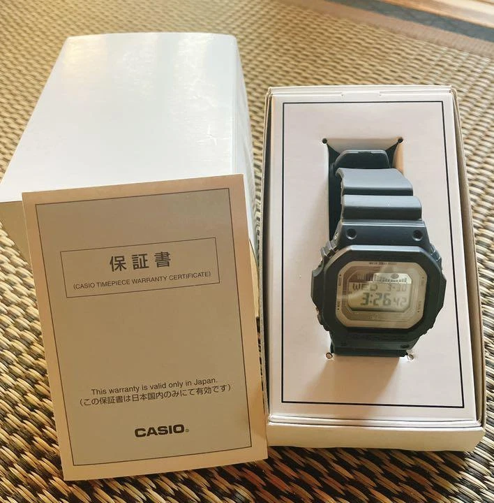 CASIO G-SHOCK GLX-5600 ron herman Navy Mens Watch Used 221011052
