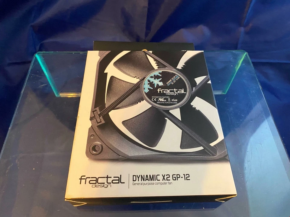 Fractal Design FD-FAN-DYN-X2-GP12-BK Dynamic X2 Gp 120 M - Black New In Box - Image 2 of 4