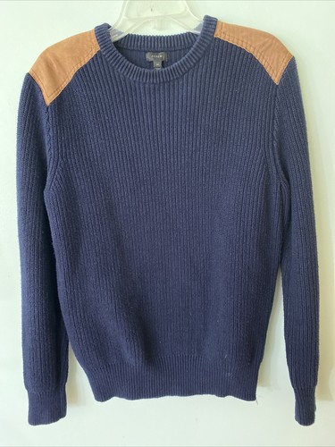 J Crew Sweater Men's Blue Pullover 