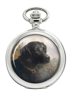 Hector Ein Schwarzer Labrador Von Carl Reichert Taschenuhr