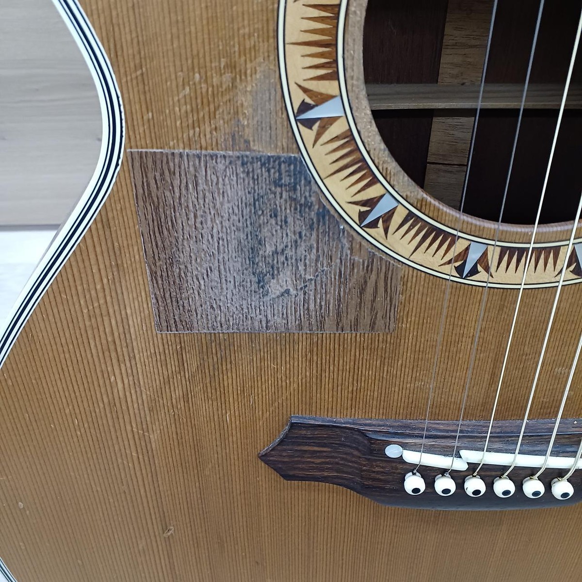 Takamine NPT-510 LH Lefty Electric Acoustic Guitar Natural Used