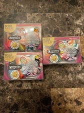 Invisibobble Crayola Kids Hair Scrunchies No Ouch Lot of 3 NEW