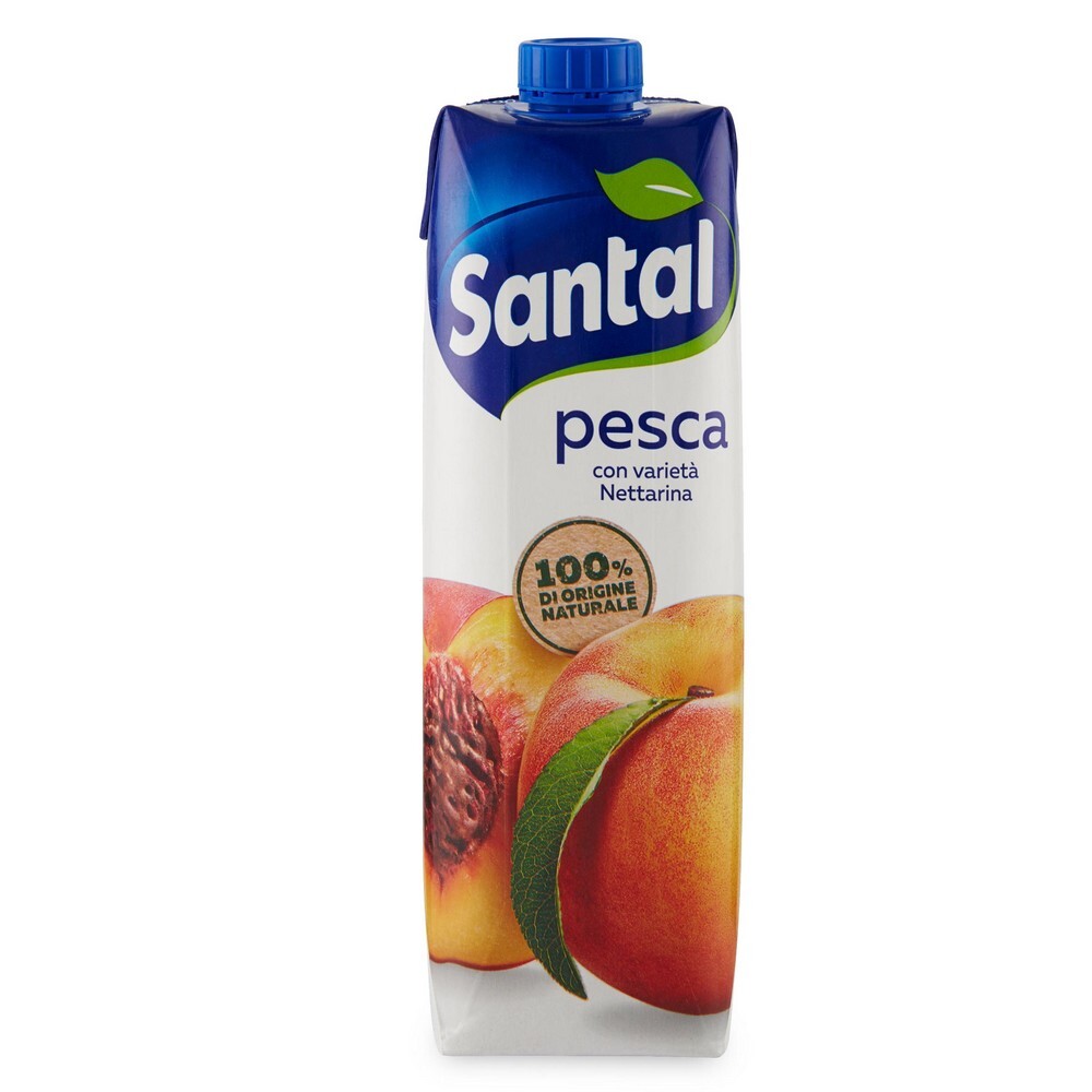 Santal Dolce Natura Pesca Senza Zuccheri Aggiunti 1 L X12 pz