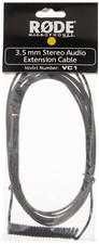 Rode VC1 10ft Mini-Jack 3.5mm Stereo Extensio...