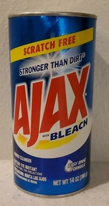 2 Pk Ajax Powder Cleanser With Bleach 14 Oz Scratch Free Easy Rinse 35000053602 Ebay