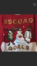 Cute Ugly Sweater Rudolph And Friends