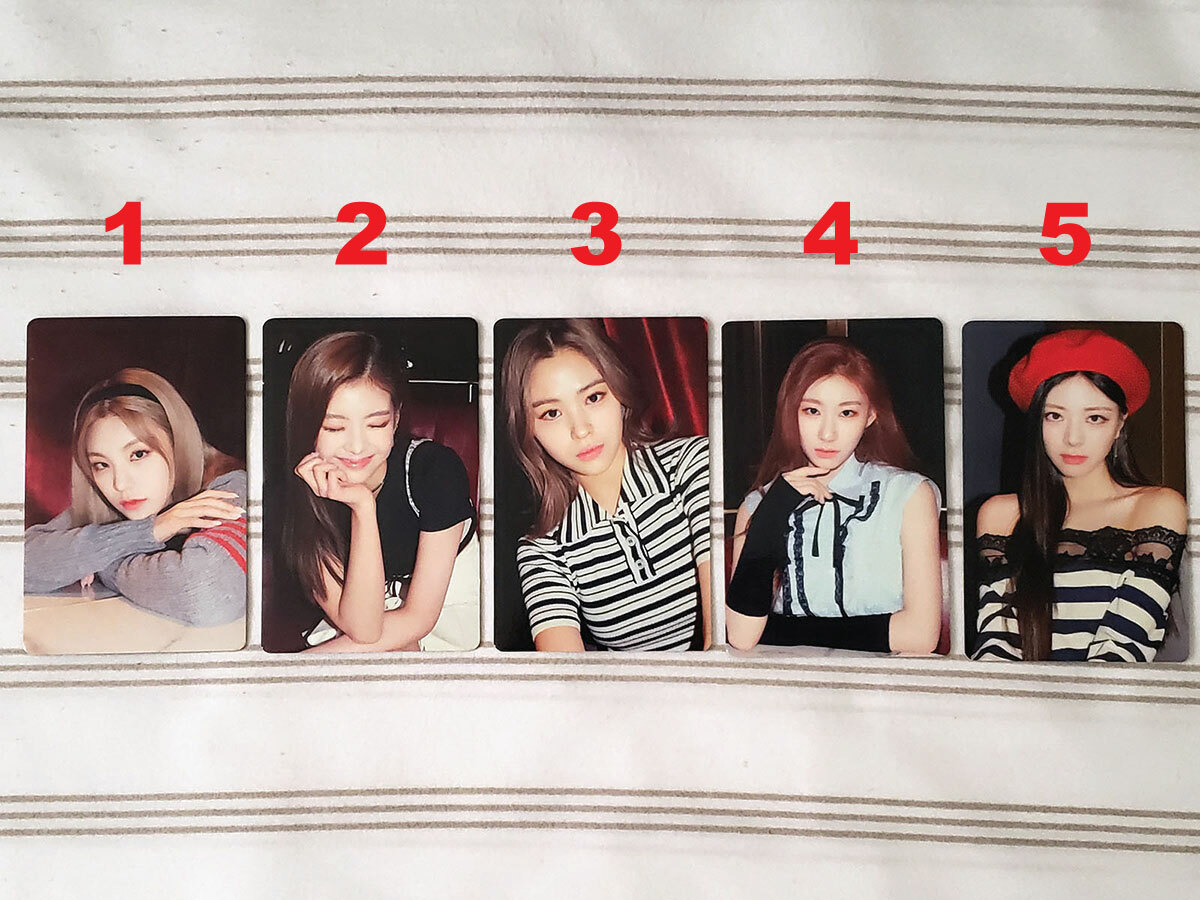 ITZY - CSI Code Name Secret ITZY - Official Trading Photocard