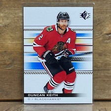 2019-20 Upper Deck SP Hockey Card #14 Duncan Keith Chicago Blackhawks