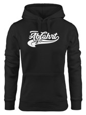 Kapuzen-Pullover Damen Abfahrt Winter Apres Ski Piste Sport Schnee Skifahrer