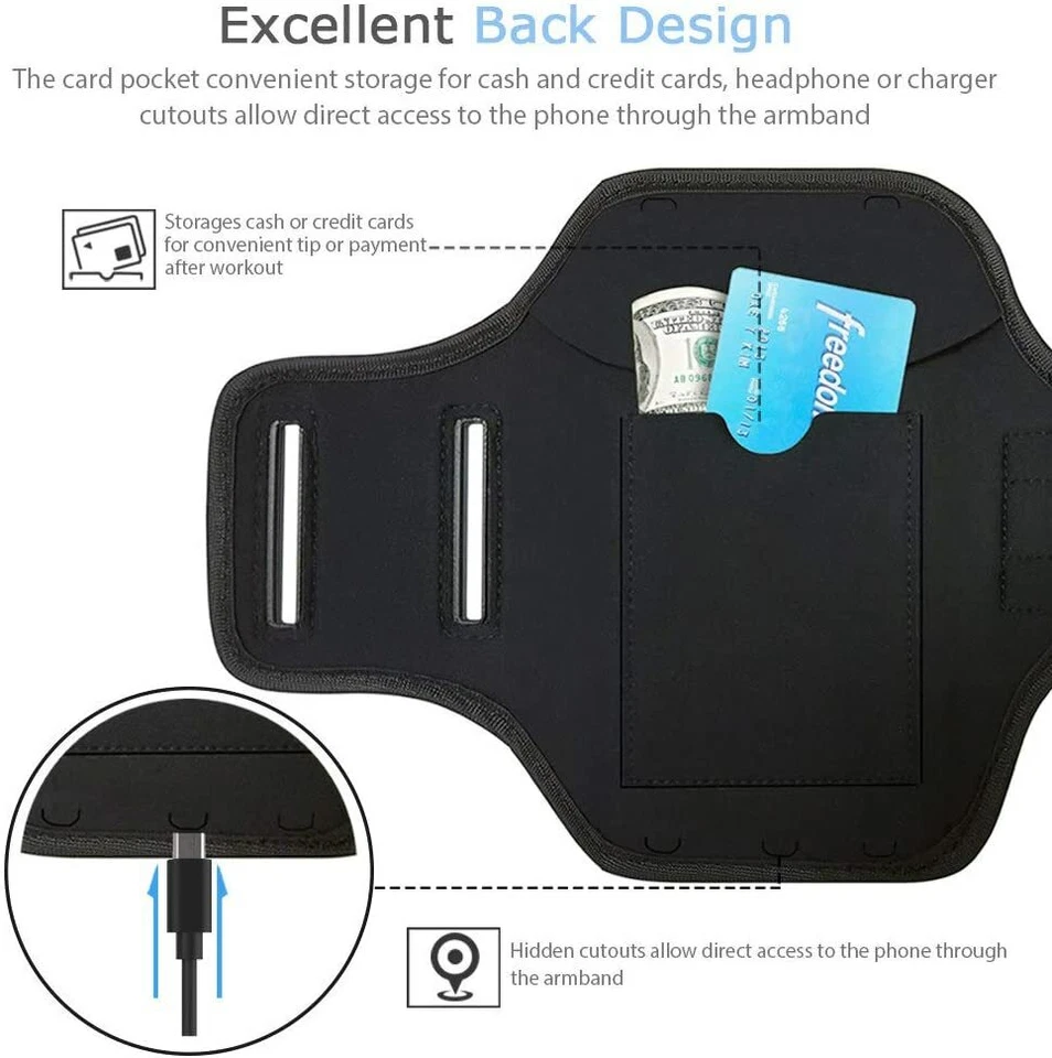 Brazalete JEMACHE púrpura resistente al agua púrpura para Galaxy Note 10+, Note 8 y 9 Foto 2 de 4