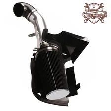 For Chevy GMC Silverado 99-06 w/Black Filter Cold Air Intake Tube + Heat Shield