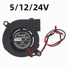 3000-6000RPM 6025 Radial Turbo Blower Fan Mini Brushless Cooling Fan DC 5/12/24V