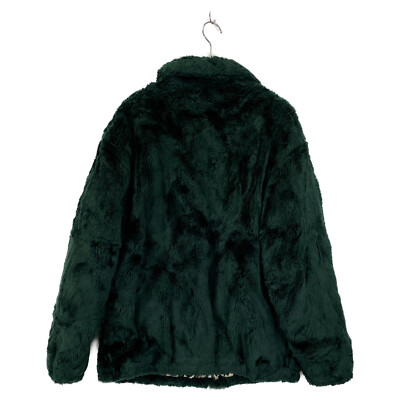 WACKO MARIA 21AW Green x Leopard FUR COACH JACKET/Quilted WACKO MARIA 21AW Green x Leopard FUR COACH JACKET/Quilted