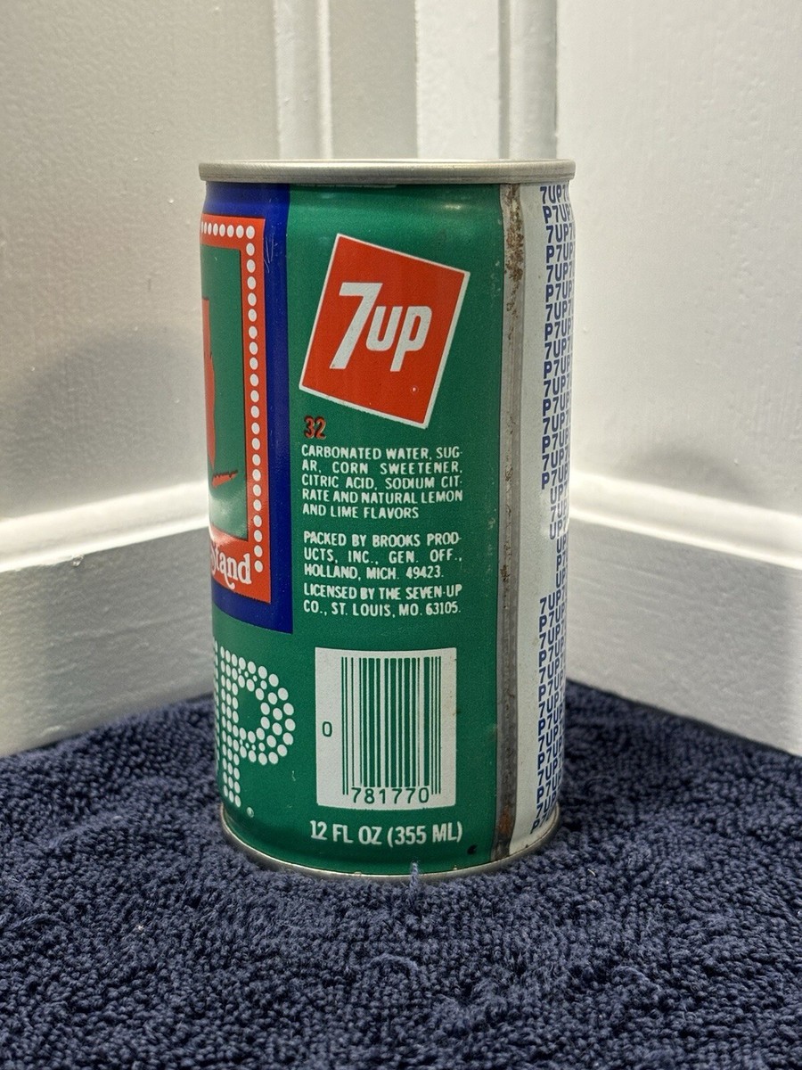 Vintage 1976 United We Stand 7UP Bicentennial Year State Can #32