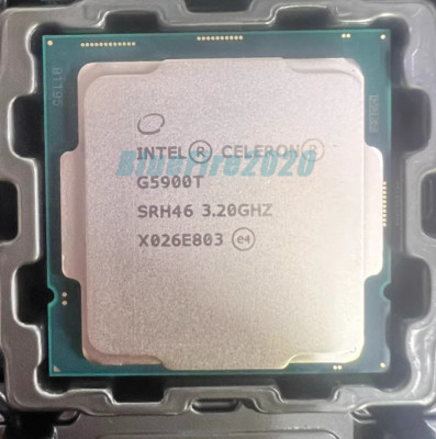 10Th Gen Intel Celeron G5900T LGA 1200 CPU SRH46 3.2GHz Dual Core Processor 35W