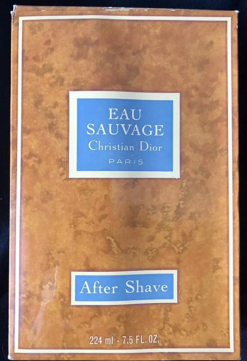 VTG DIOR Eau Sauvage After Shave 7.5oz 224ml NEW w/ BOX RARE Cologne Aftershave