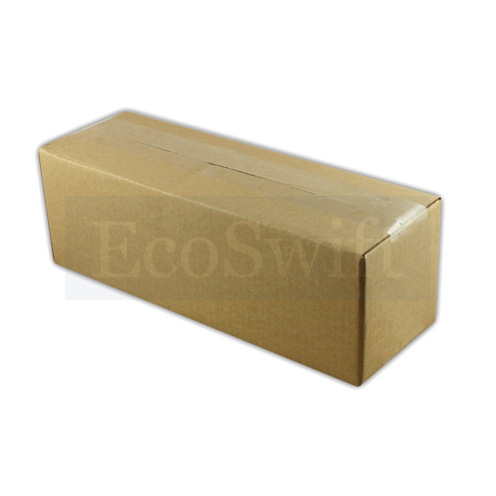 Caja De Cartón Corrugada EcoSwift - 45 Unidades, Tamaño 12x4x4 Pulgadas - Perfecta Para Mudanzas Y Envíos