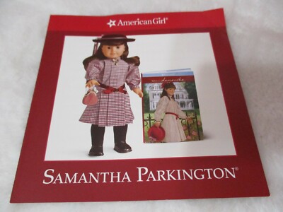 AMERICAN GIRL DOLL RECENT VERSION SAMANTHA MEET PAMPHLET BOOKLET