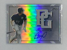 2021 LEAF PERFECT GAME METAL SILVER REFRACTOR YOEL TEJEDA JR RC AUTO # 17/25