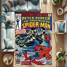 Tappeto Uomo Ragno, Tappetino per Fumetti, Tappeto Supereroe, Tappeto a Tema Eroe