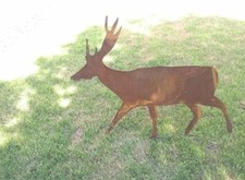 Edelrost Garten Hirsch Rost Figuren Garten Hirsch Metall 1mm 031078 L100cm H82cm